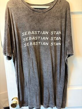 sebastian stan novelty tshirt